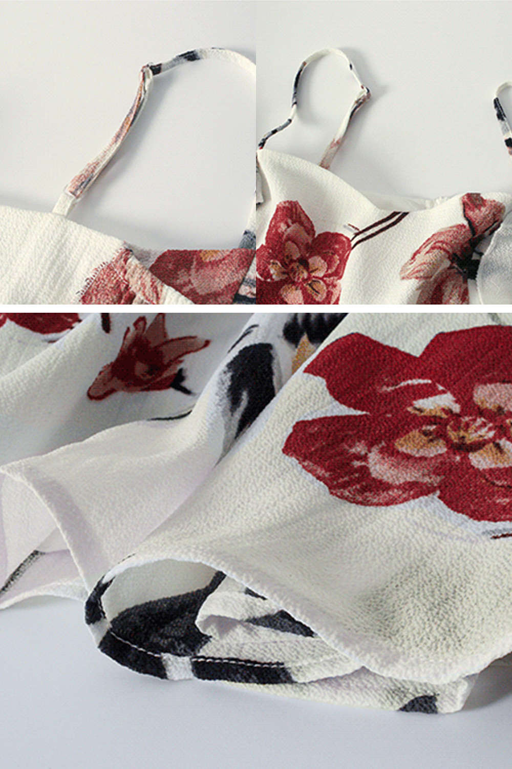 Iyasson Women Ruffle Floral Print Off- shoulder Holiday Beach Dress