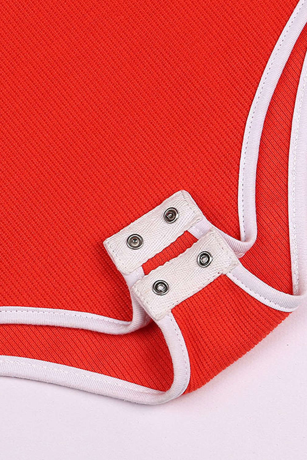 Iyasson Cute Baby Girl Embroidery V-neck Bodysuit