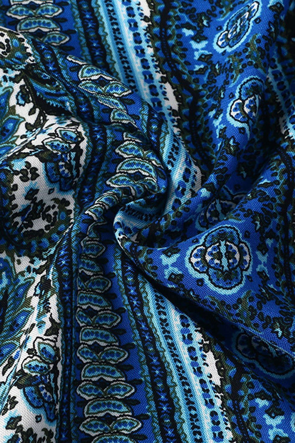 Iyasson Womens Bohemian Faux Wrap Skirt