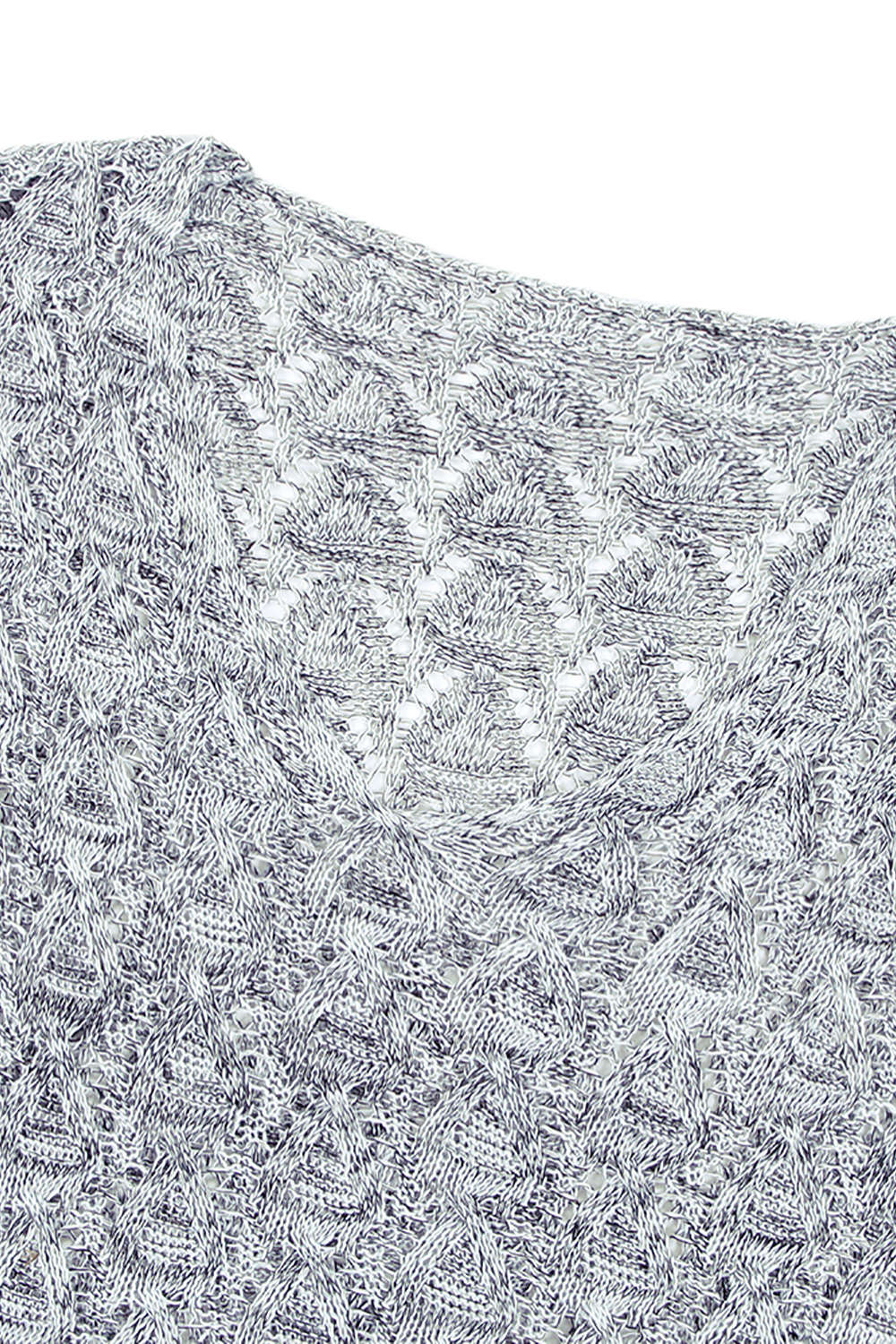 Iyasson Long Sleeve Loose Pullover Knitted Sweater