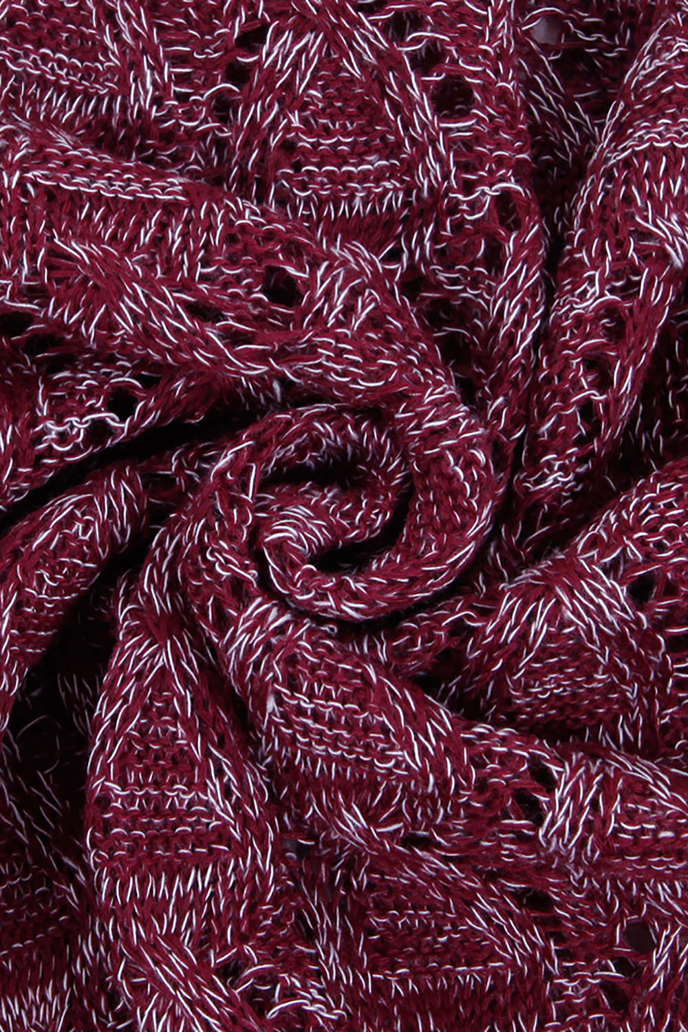 Iyasson Long Sleeve Loose Pullover Knitted Sweater