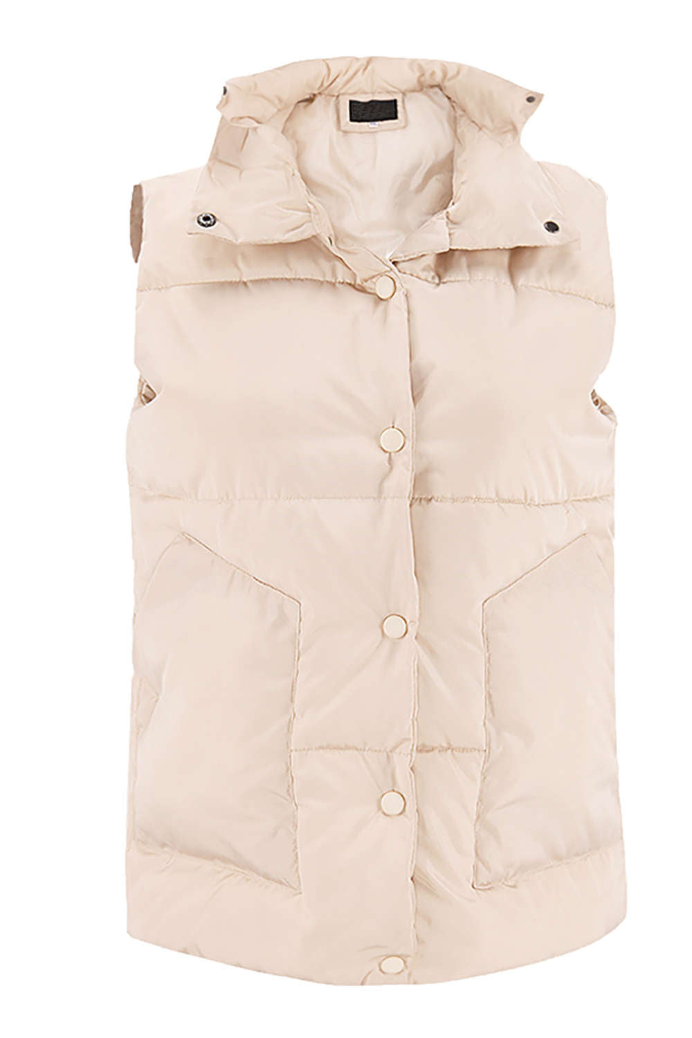 Iyasson Womens Front Button Vest Coat