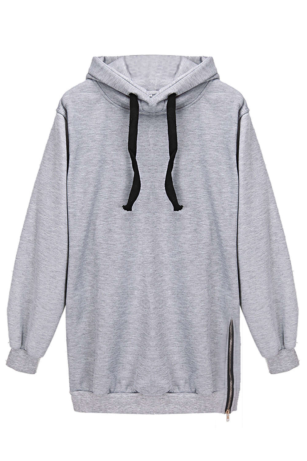 Iyasson Oversize Damen Hoodies Sweatjacke Pullover Jacke Mantel Hoody Sweater Coat