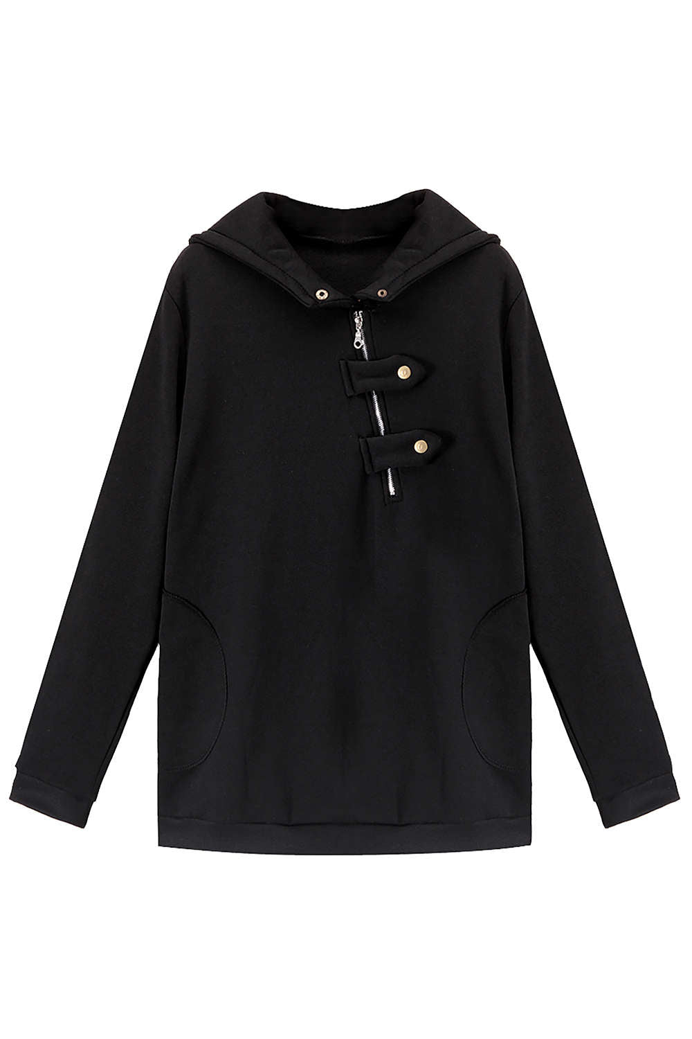 Iyasson Women Hoodie Coat Long Sleeve Jumper Sweatershirt