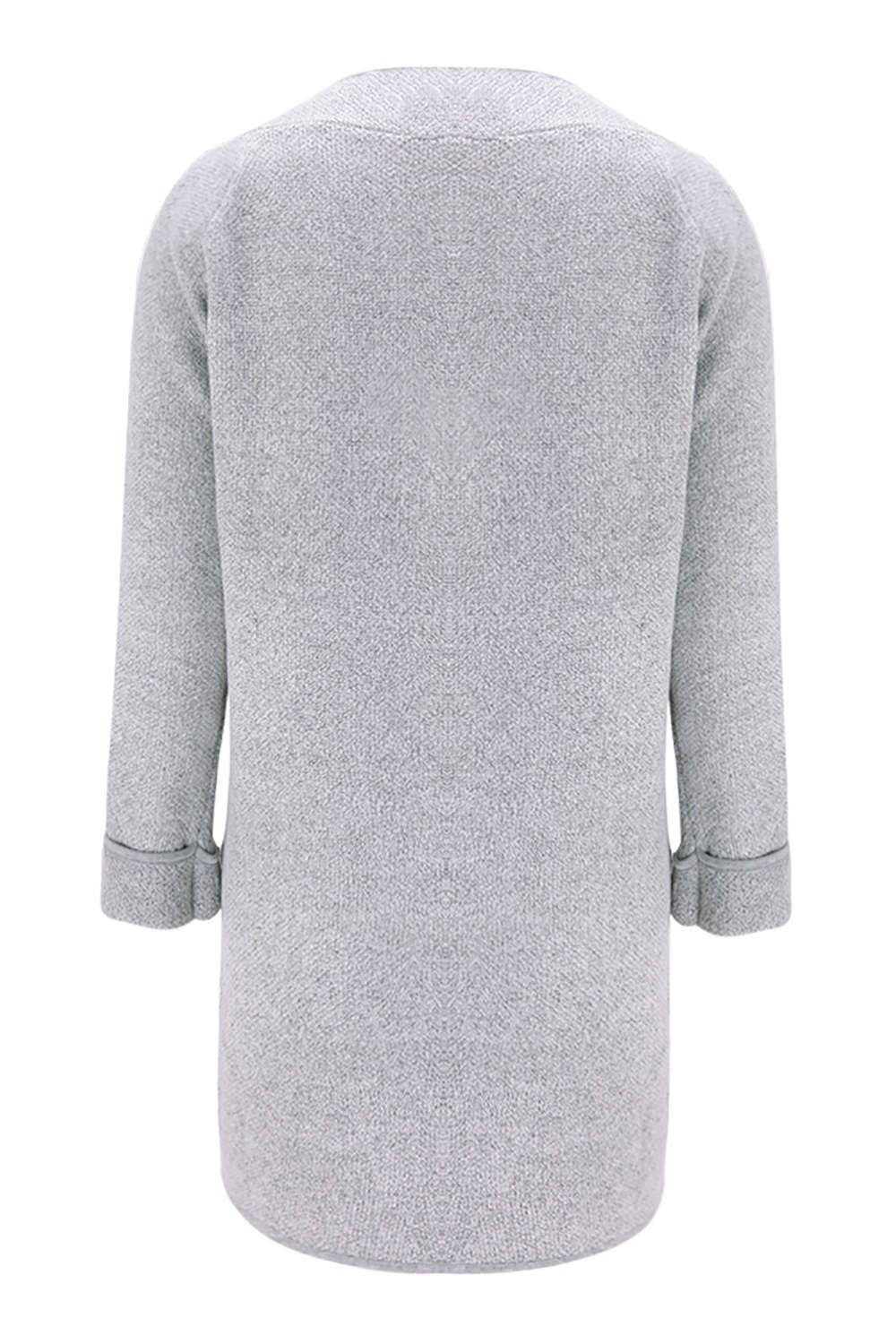 Iyasson Women's Open Front Shawl Collar Blend Coat