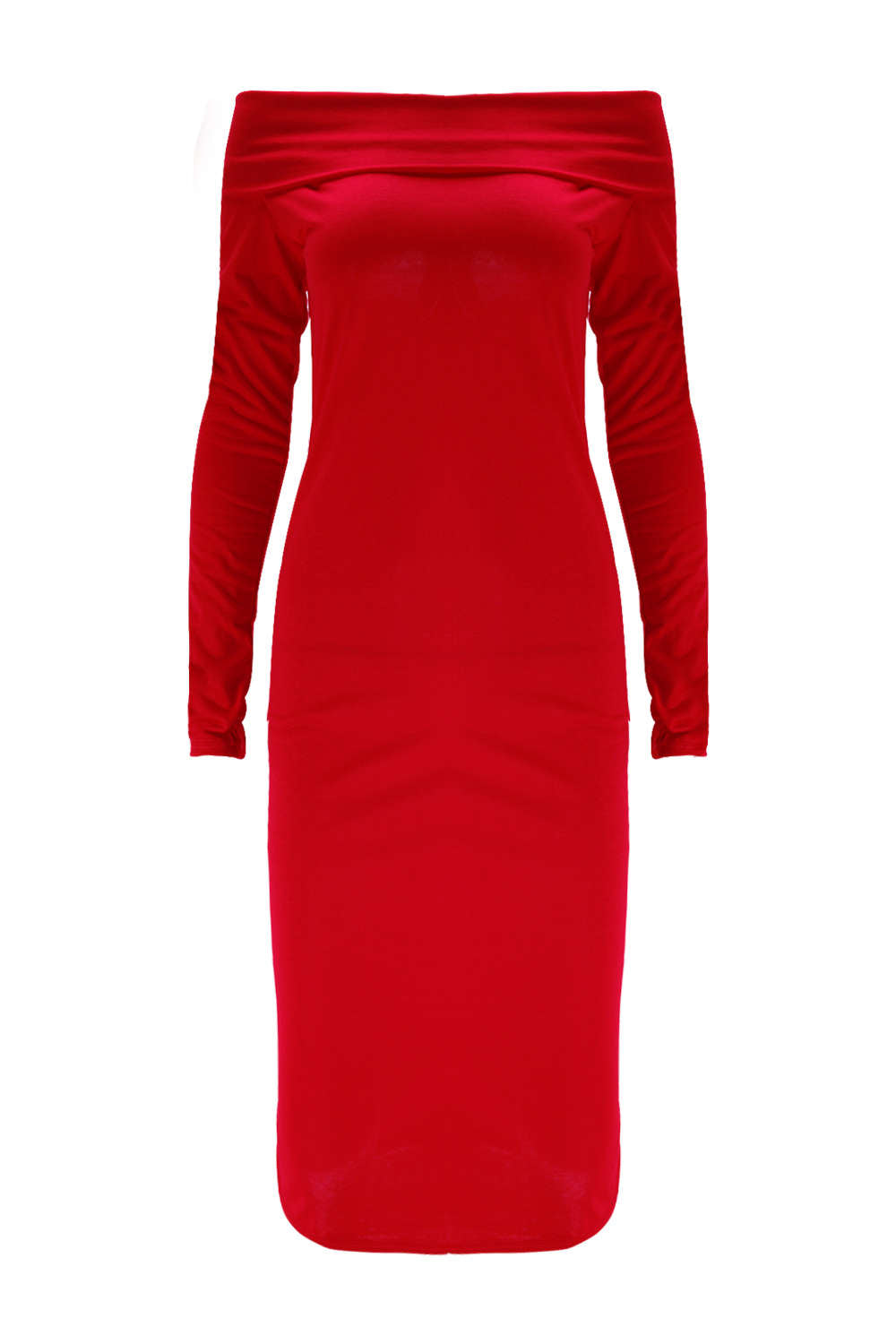 Iyasson  Women Winter Autumn Long Sleeve Slim BodyCon Party Knit Sweater Pencil Mini Dress