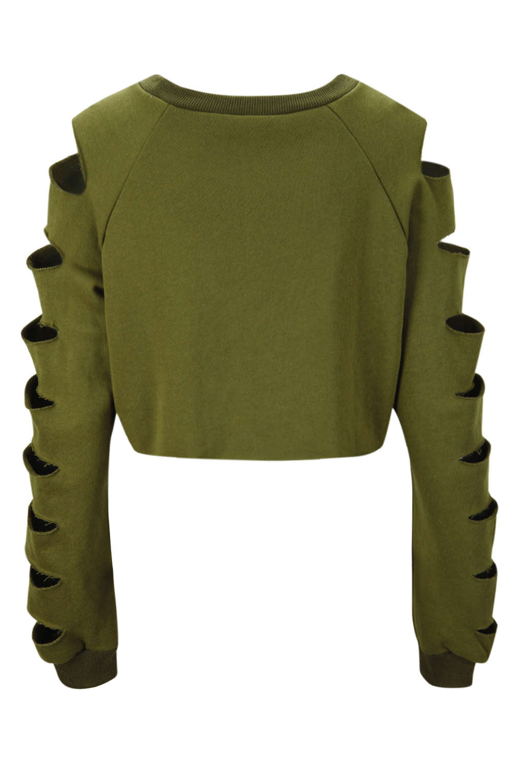 Iyasson Women Long Sleeve Crop Sweatshirts