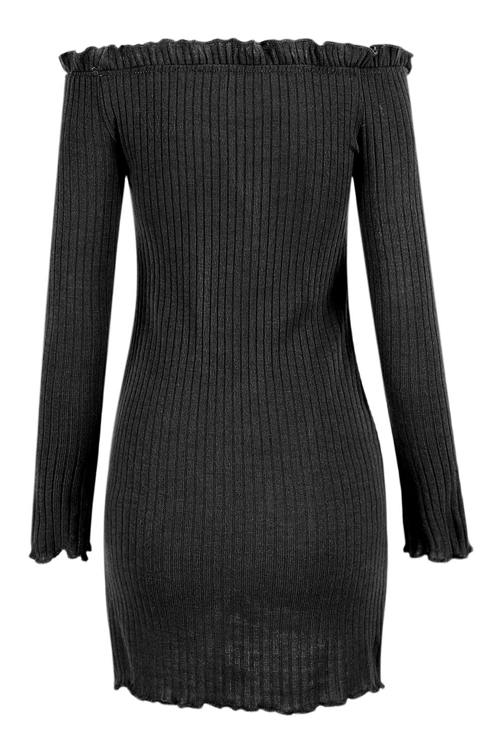 Iyasson Sexy Off Shoulder Bodycon Dress