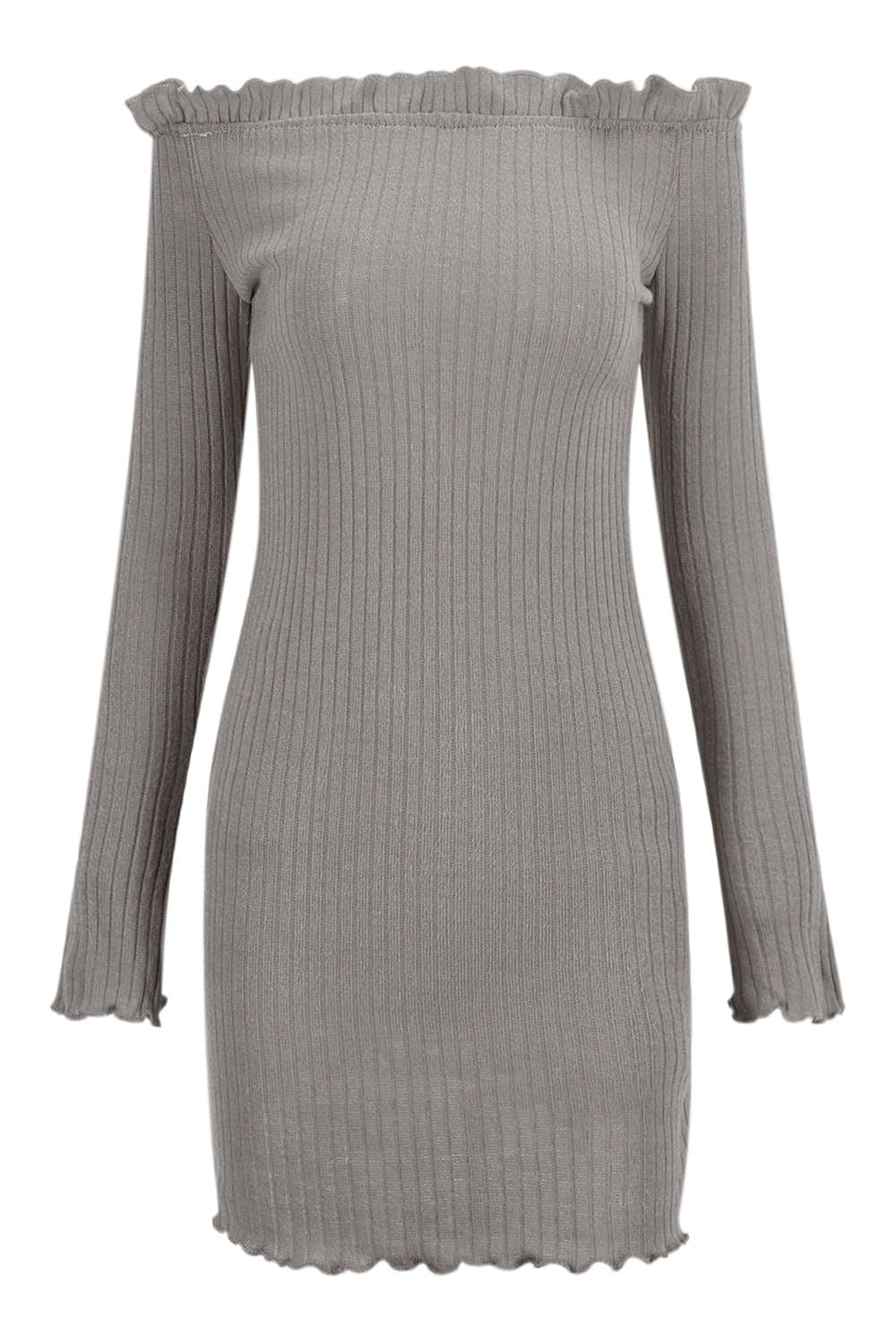 Iyasson Sexy Off Shoulder Bodycon Dress