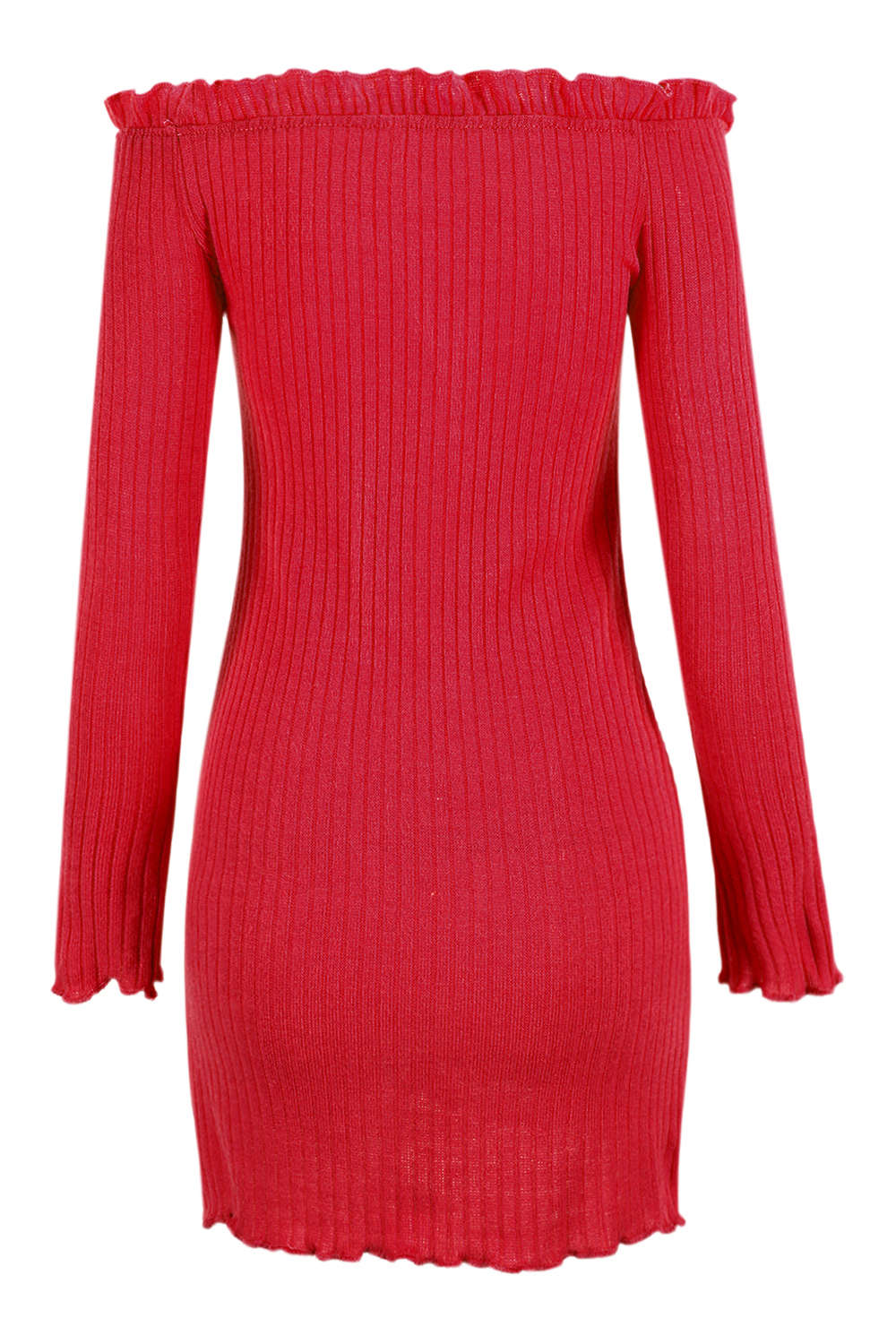 Iyasson Sexy Off Shoulder Bodycon Dress