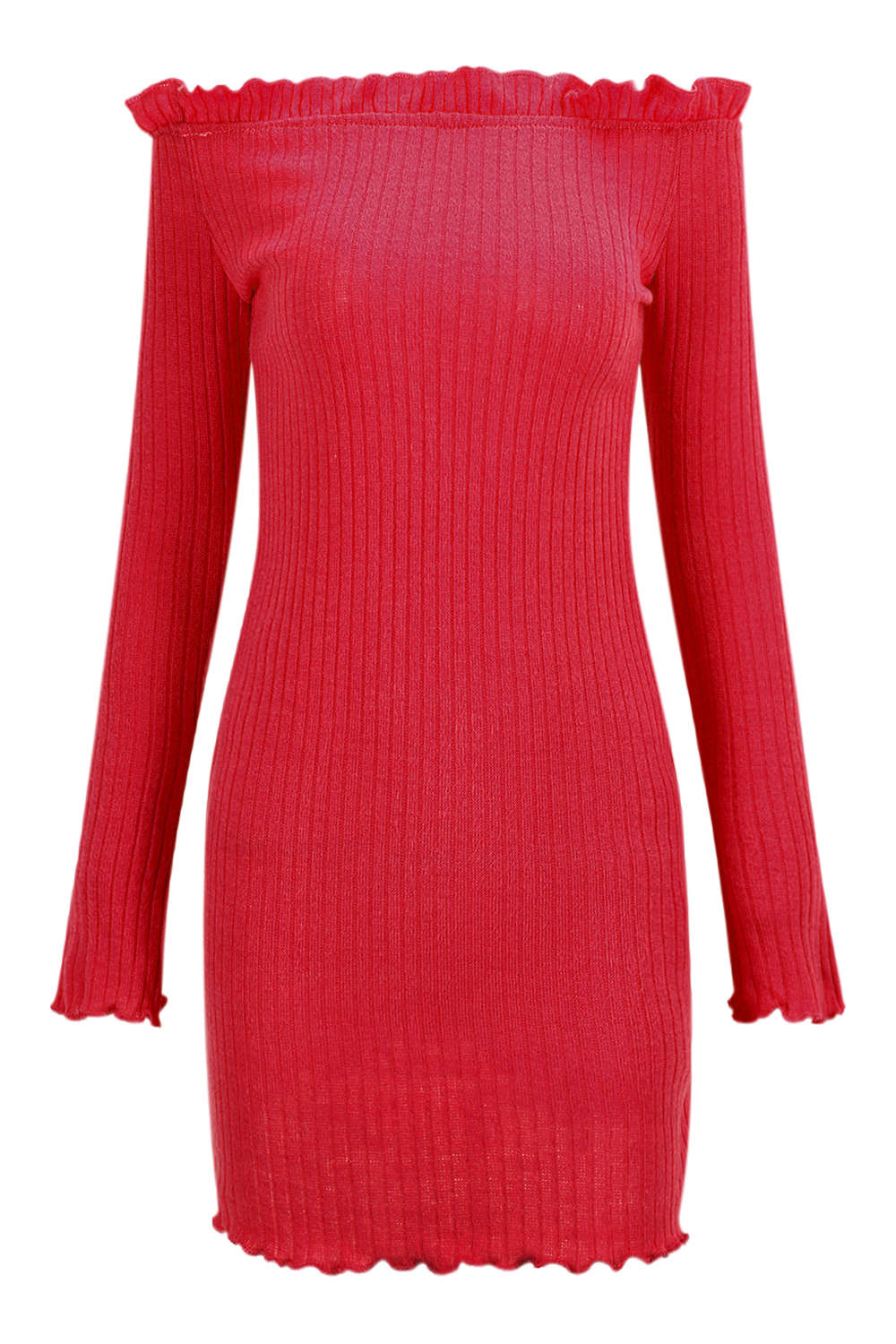 Iyasson Sexy Off Shoulder Bodycon Dress