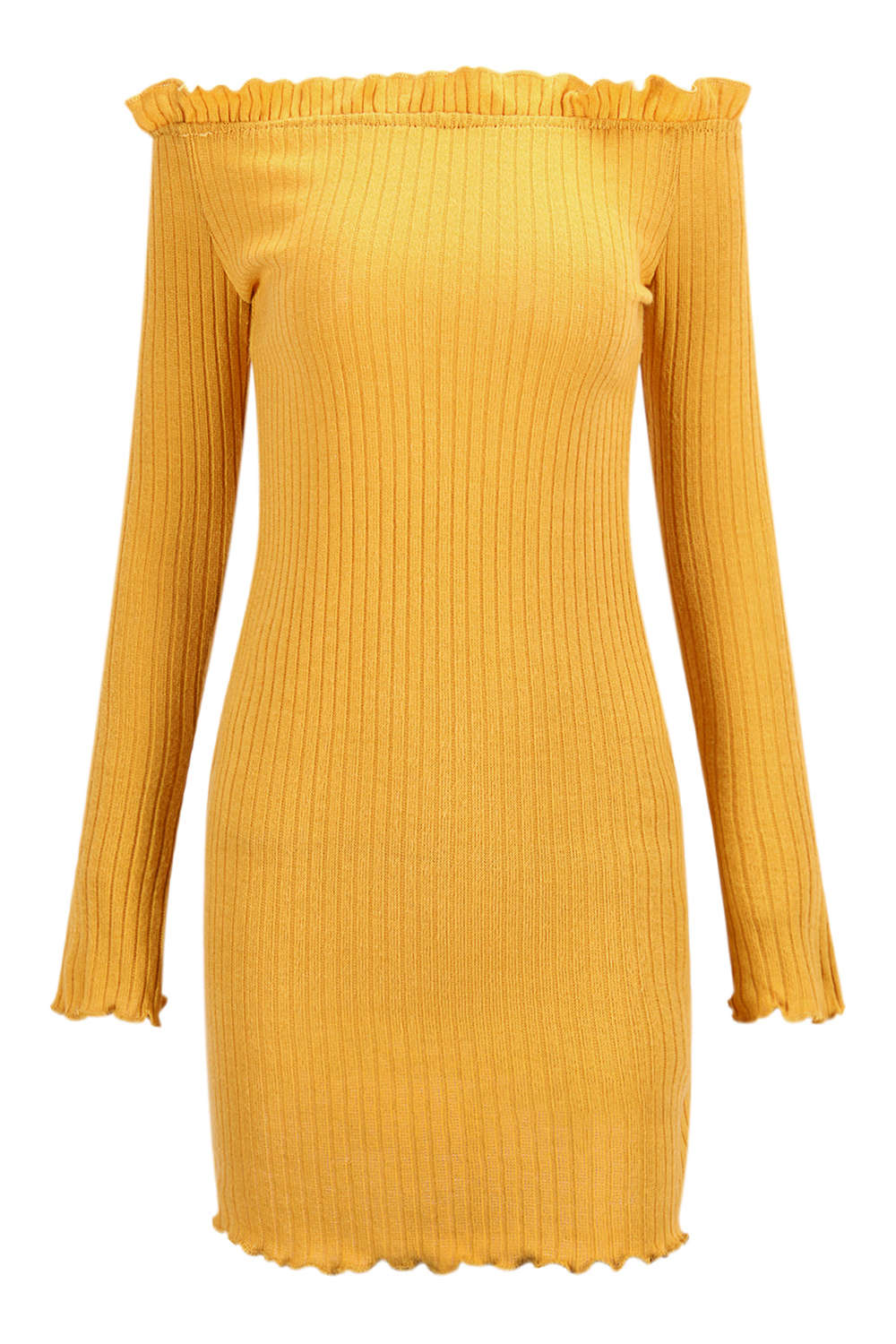 Iyasson Sexy Off Shoulder Bodycon Dress