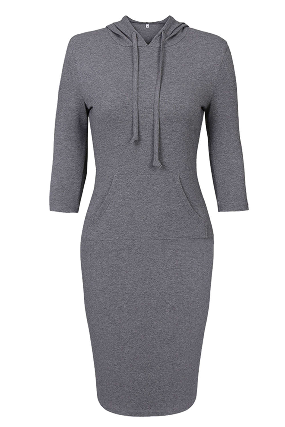 Iyasson Bodycon Mini Hoodie Dress