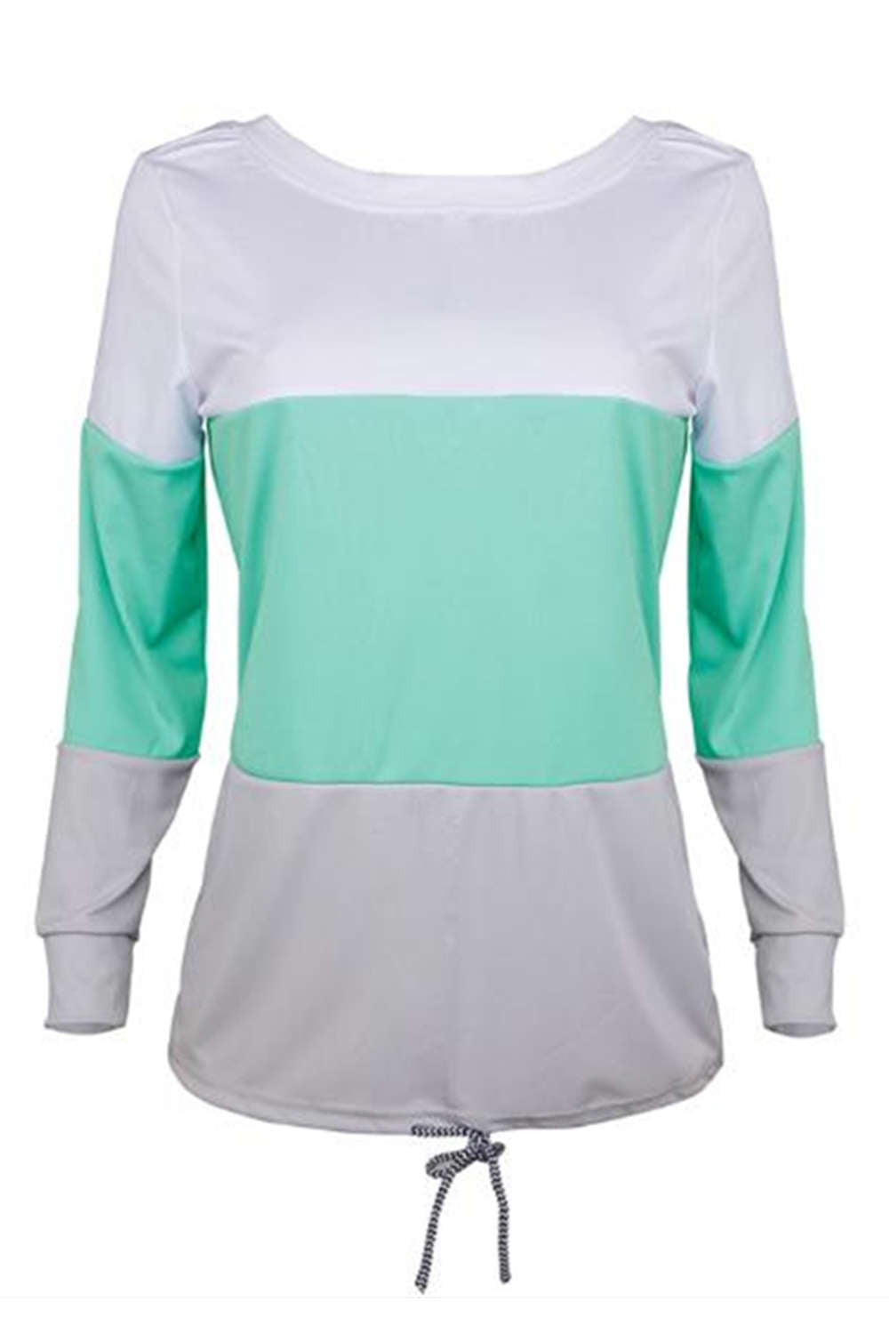 Iyasson Women's Color Block Sweatshirt