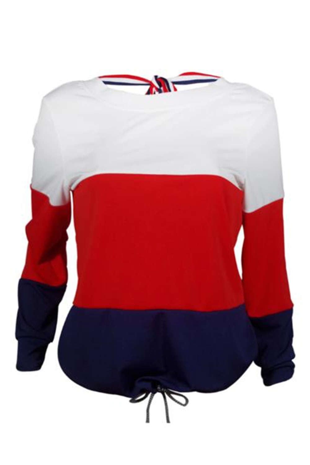 Iyasson Women's Color Block Sweatshirt