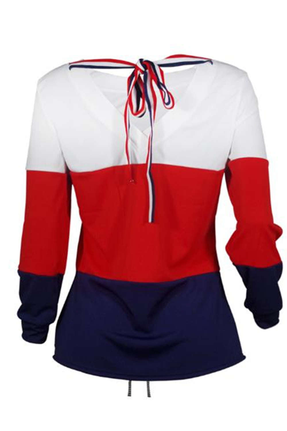 Iyasson Women's Color Block Sweatshirt