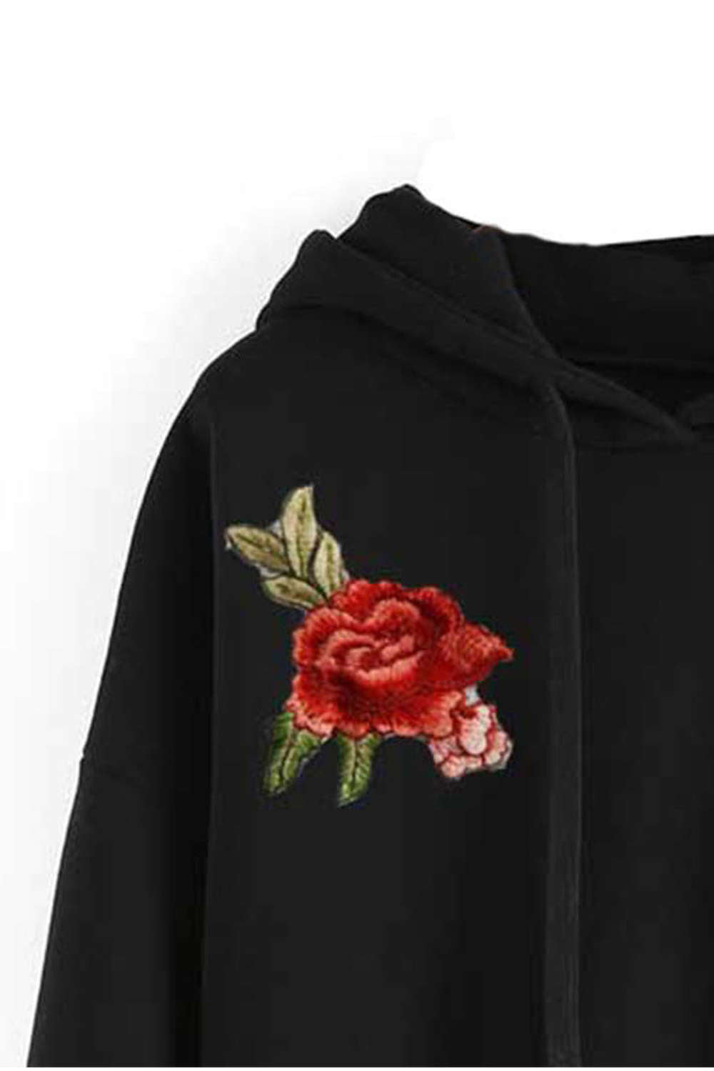 Iyasson Double Stripes Trims Hoodie Sweatshirt