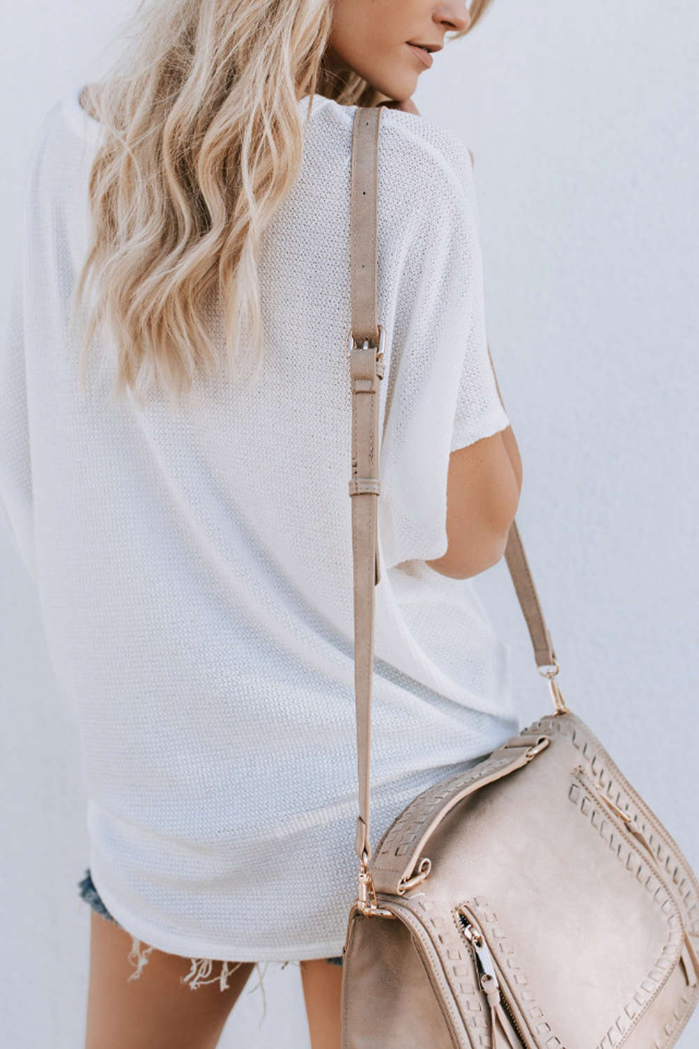 Iyasson Women Button Down Short Sleeve V Neck Loose Blouse