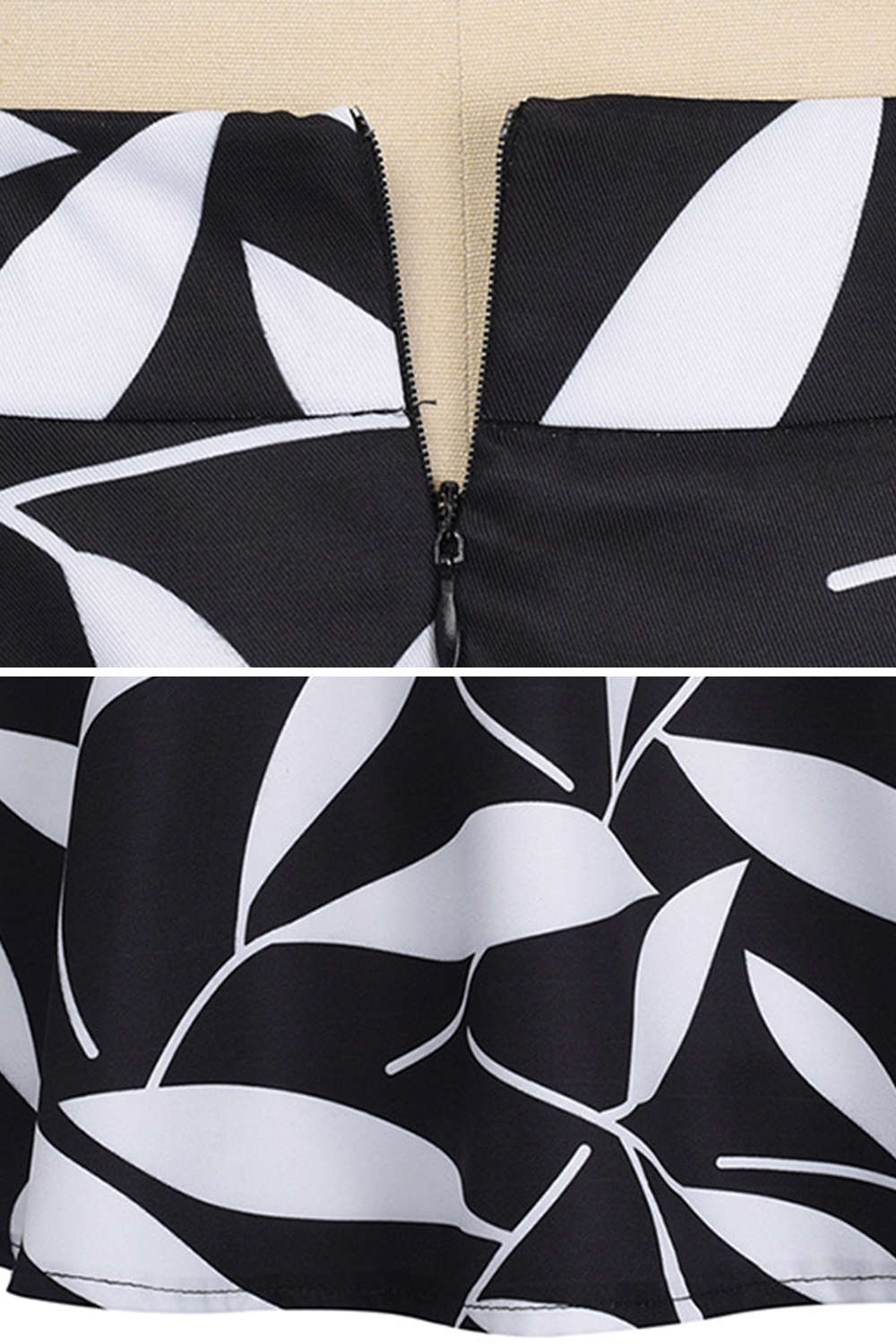 Iyasson Women's High Wasit A Line Skirt