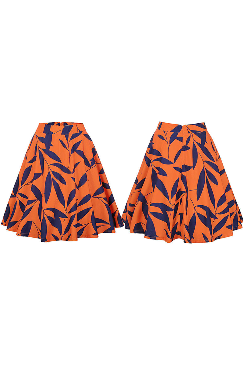 Iyasson Women's High Wasit A Line Skirt