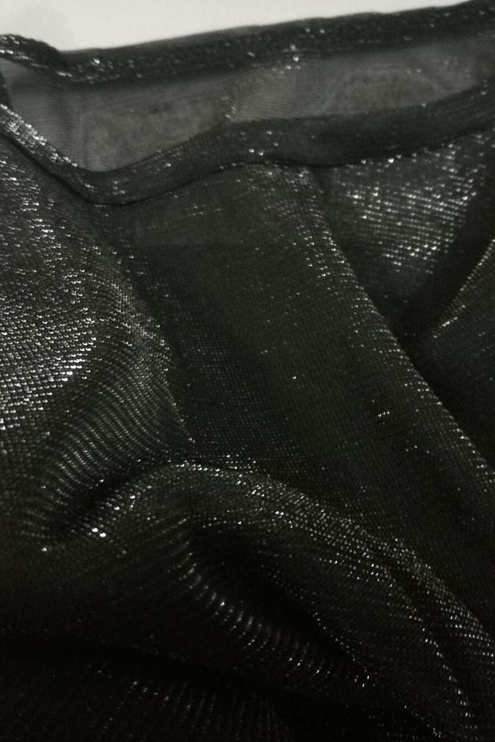 Iyasson Women Sexy See Through Sheer Mesh Tee Shirt