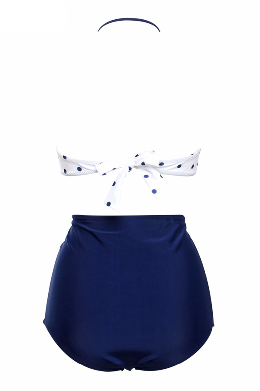 Iyasson Coin dot Printing Vintage bathing suits