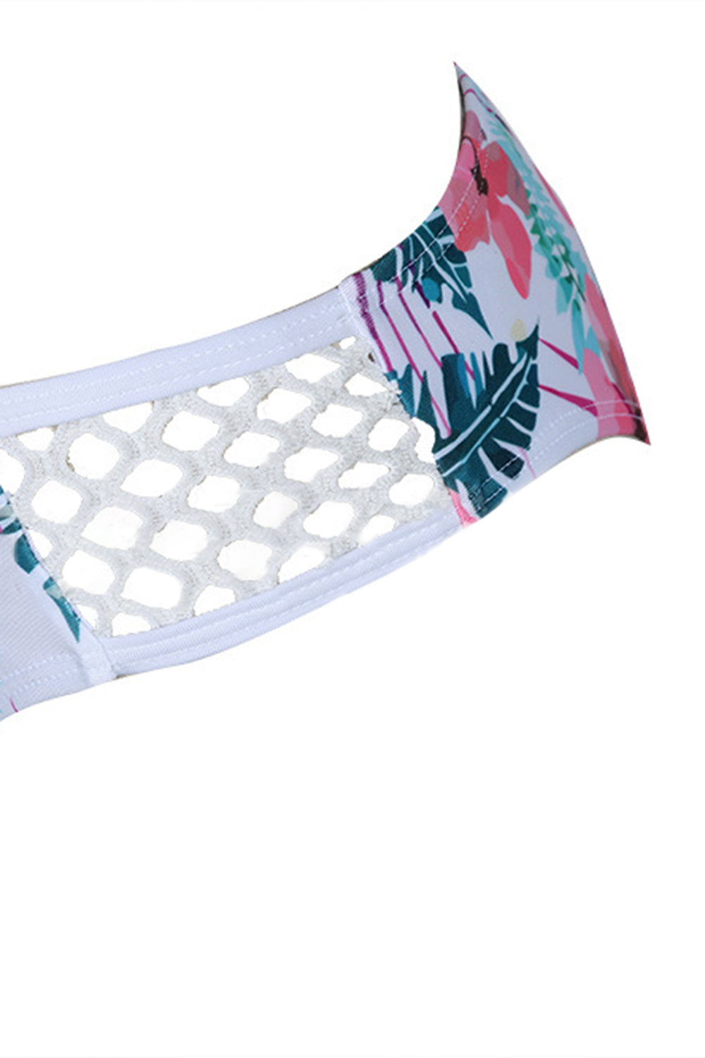 Iyasson Floral Printing Trendy Sport Style Bikini Set