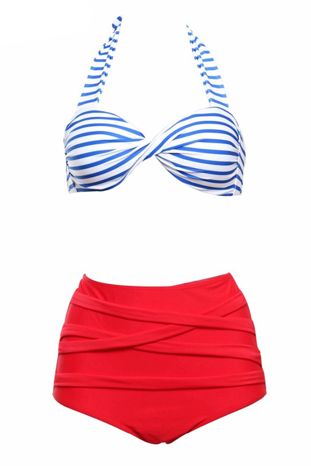 Iyasson Coin dot Printing Vintage bathing suits