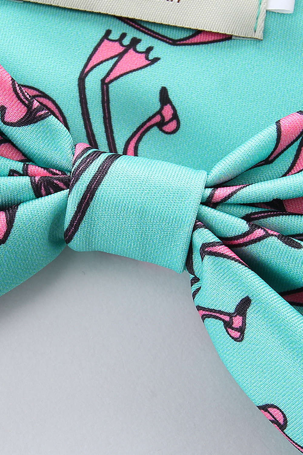 Iyasson Blue flamingo bathing suit For Baby Girl