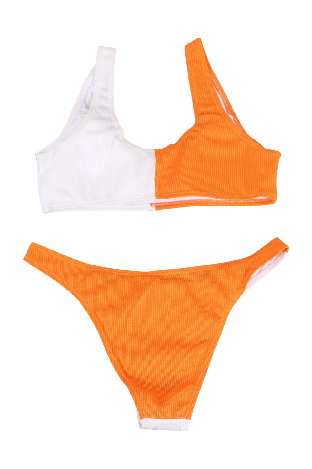 Iyasson Contrast Color Bikini Set