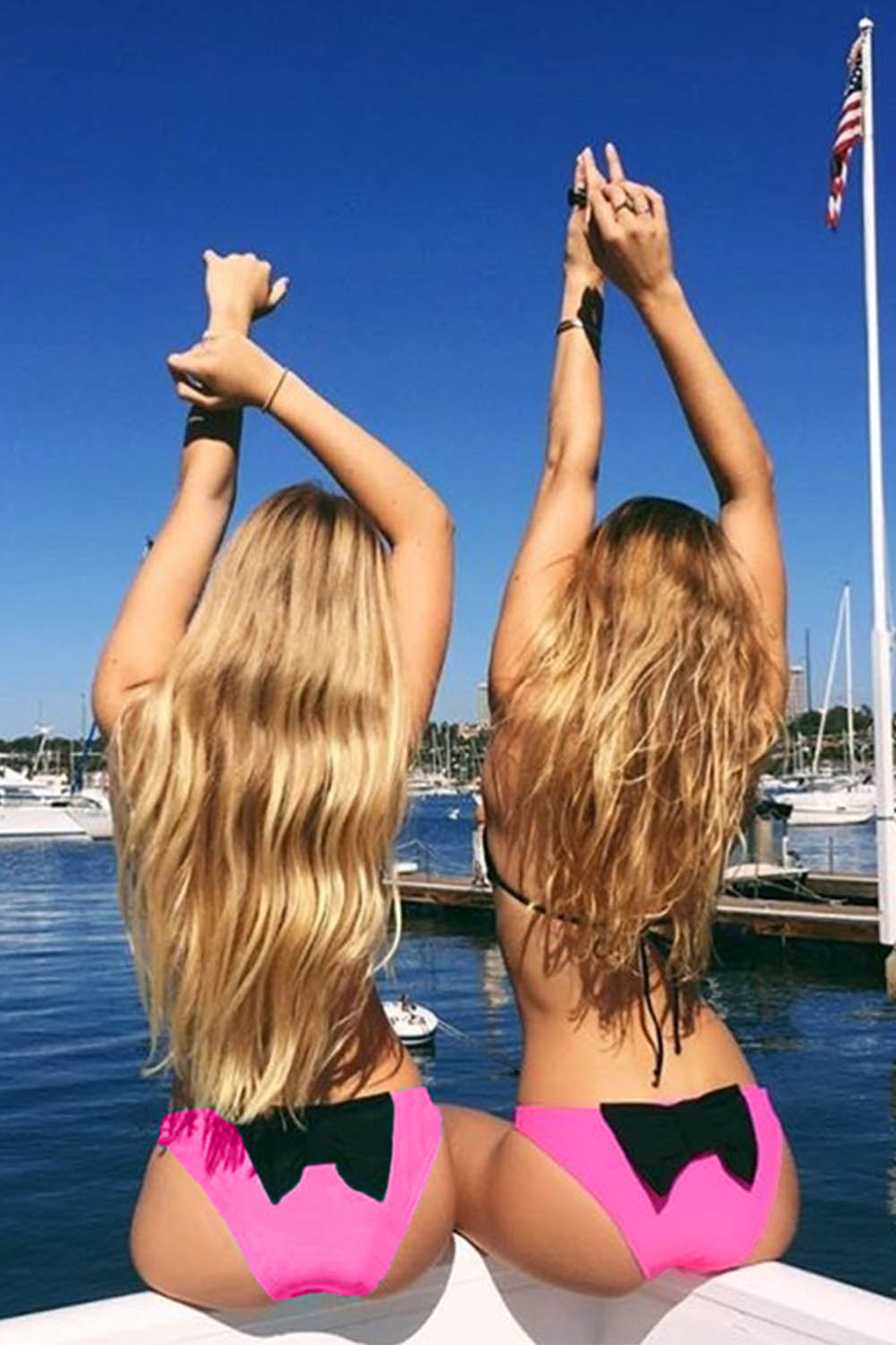 Iyasson Cute Bowknot Decorated bathing drawer