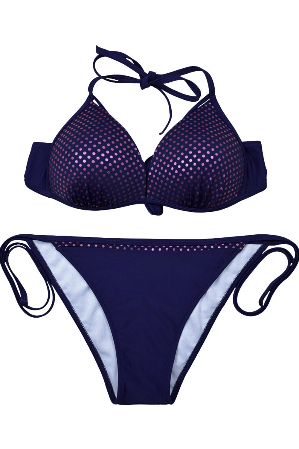 Iyasson Womens Low Rise Two Pieces Padded Bikini Set