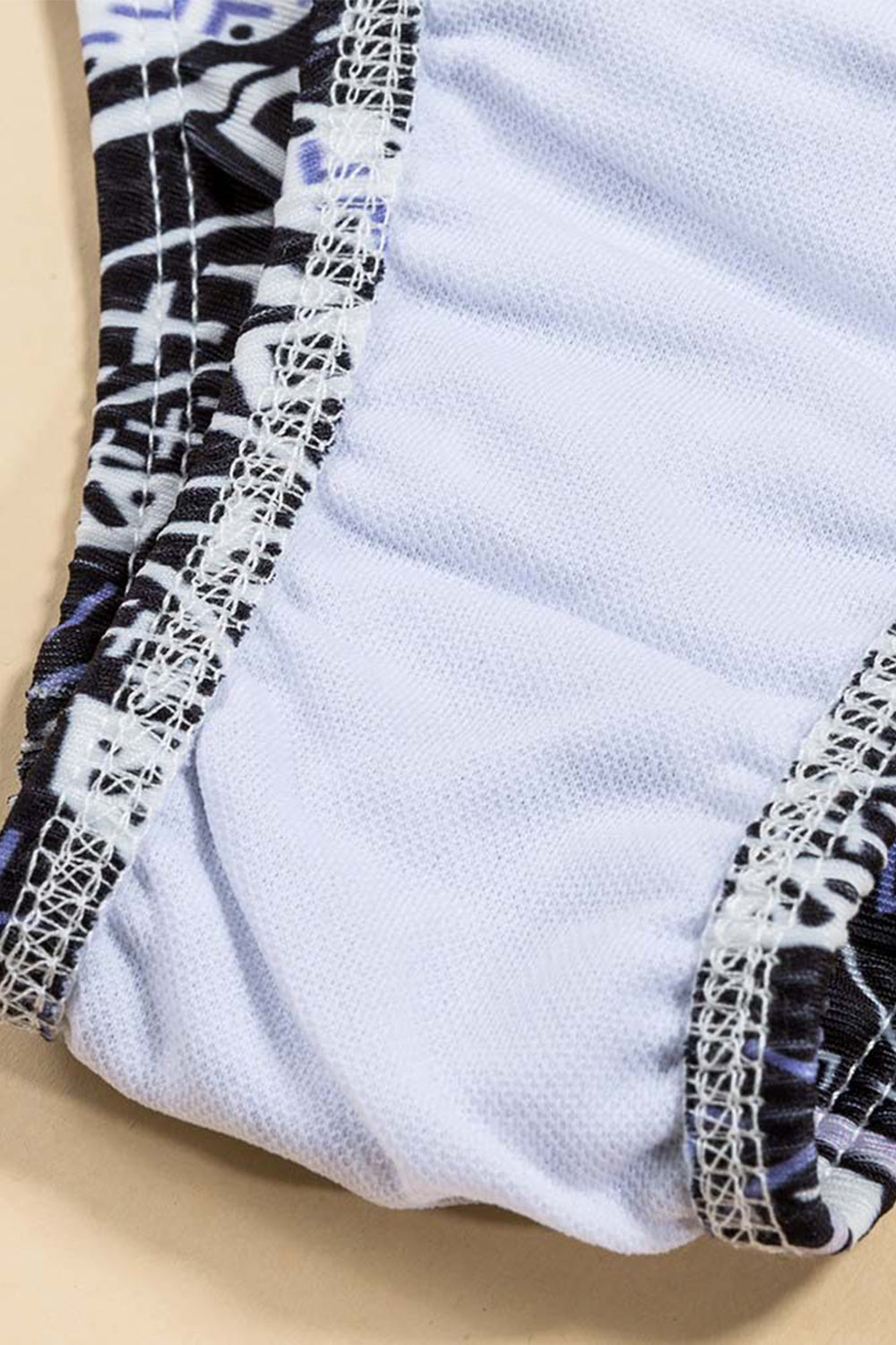 Iyasson  Bohemia Print  Halter Bikini Set