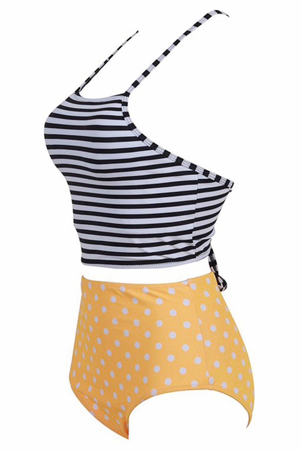 Iyasson Summer Beach Vintage Halter Bikini Set