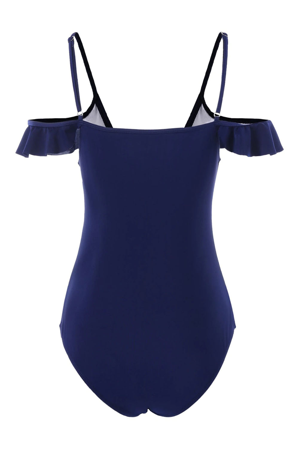 Cold Shoulder Scoop One Piece Swimwear