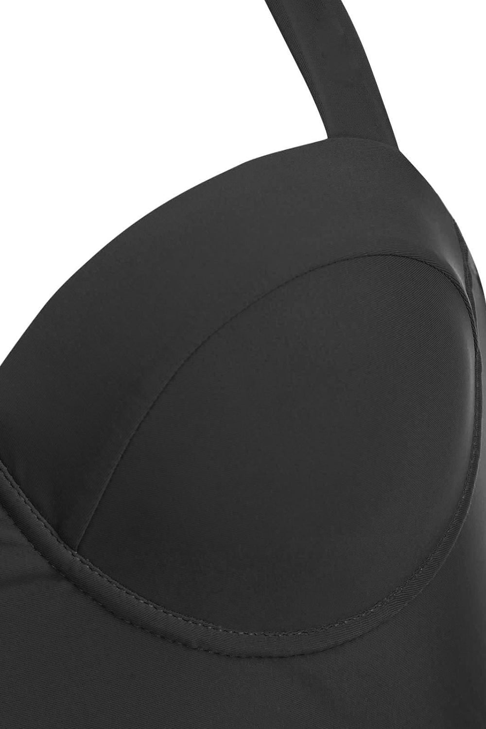 Sunflower Print Ruched Halter Bikini Swimsuit