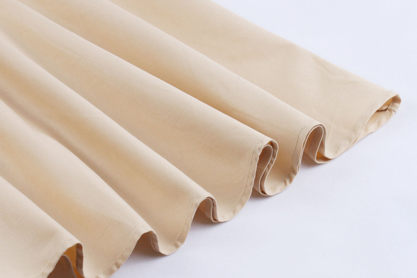 Short Sleeve Solid Color Belt Square Collar Dress