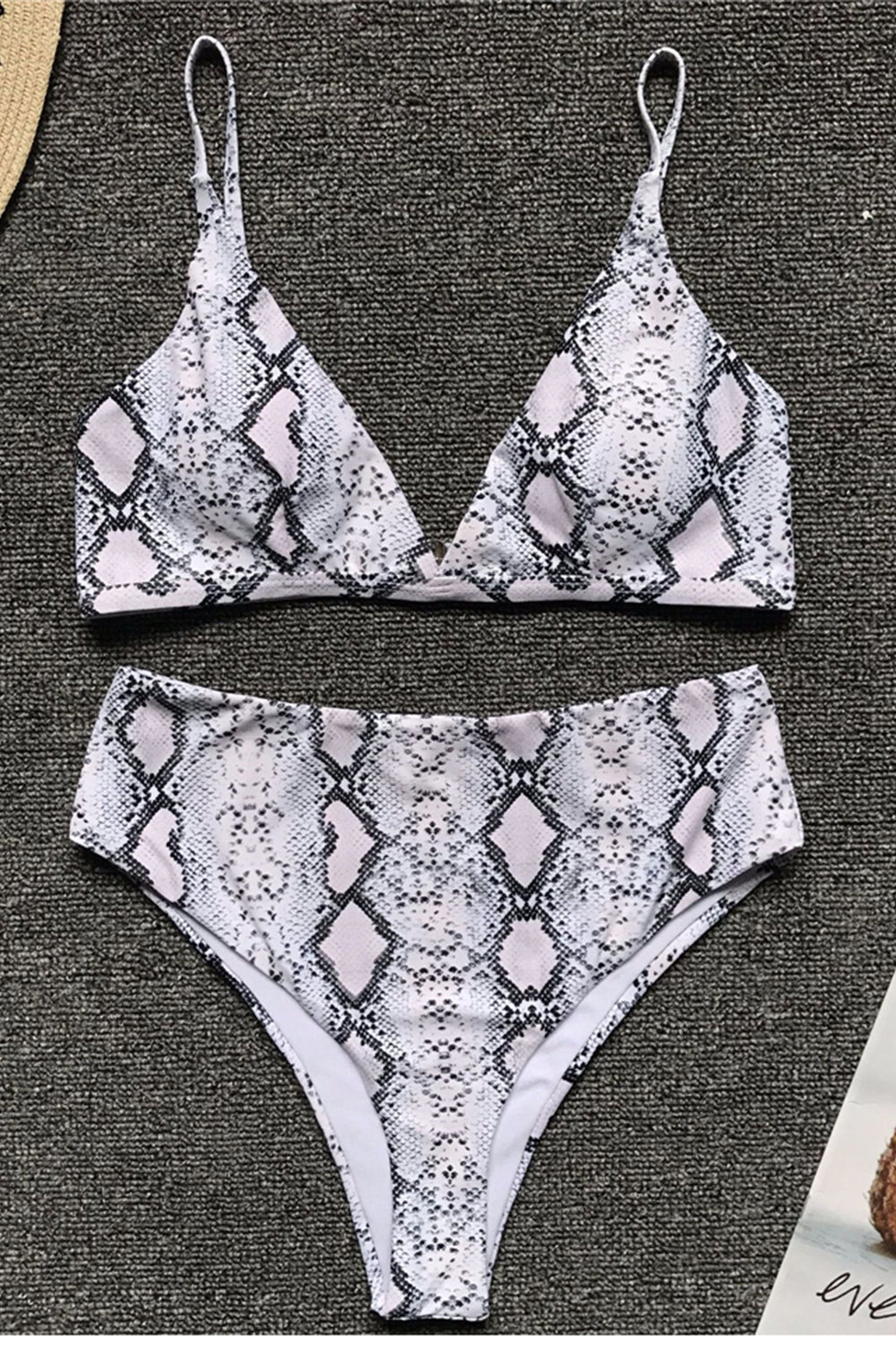 Leopard High Waist Beach Swimsuit