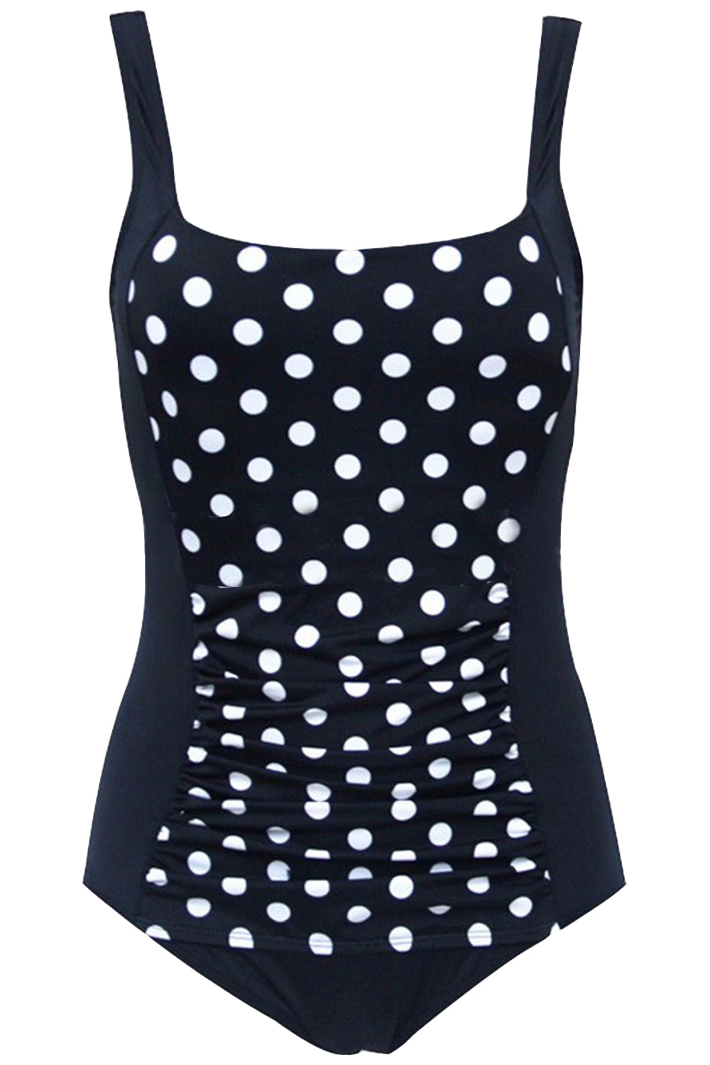 Iyasson Wave Point Of Printing  One-piece Swimsuit