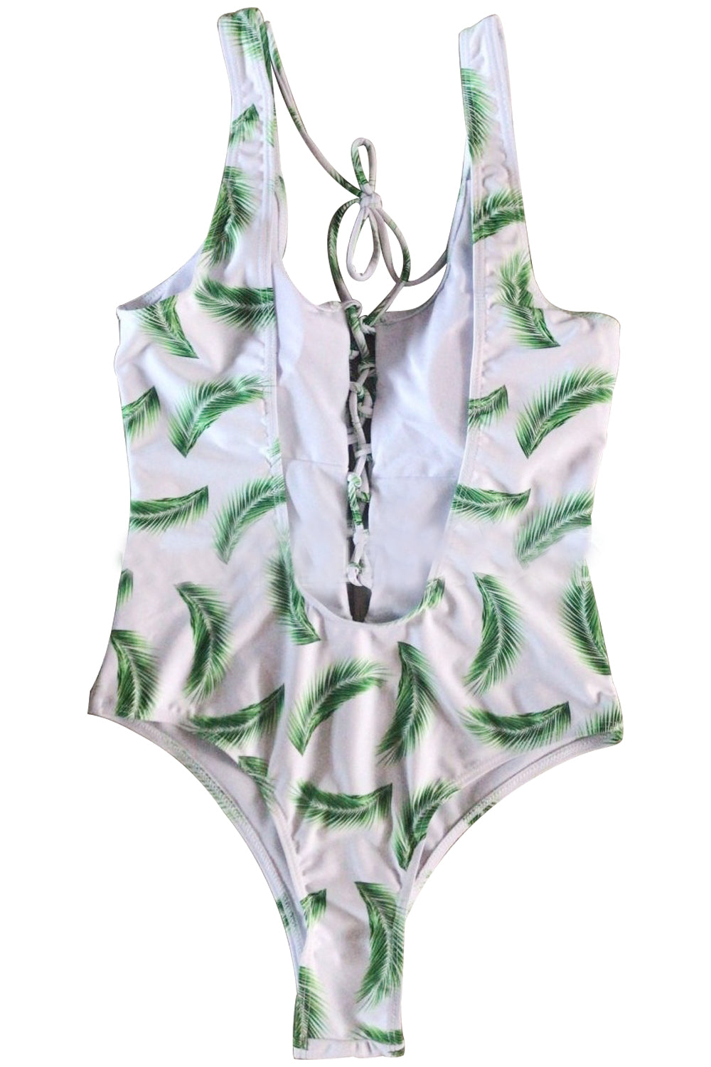 Iyasson Sexy Lady Printing One-piece Swimsuit