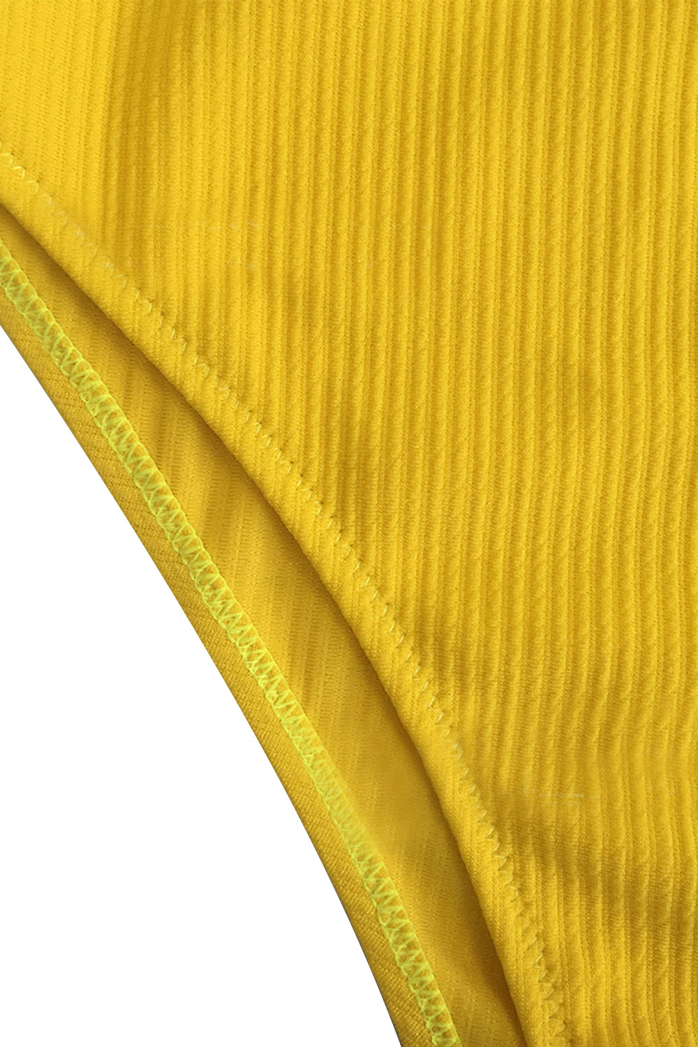 Iyasson One-shoulder Side hollow design One-piece swimsuit