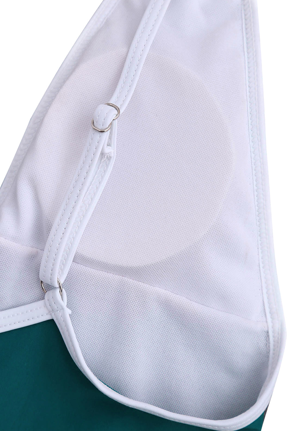 Iyasson Sexy Deep V-Neck Backless One-piece Swimsuit