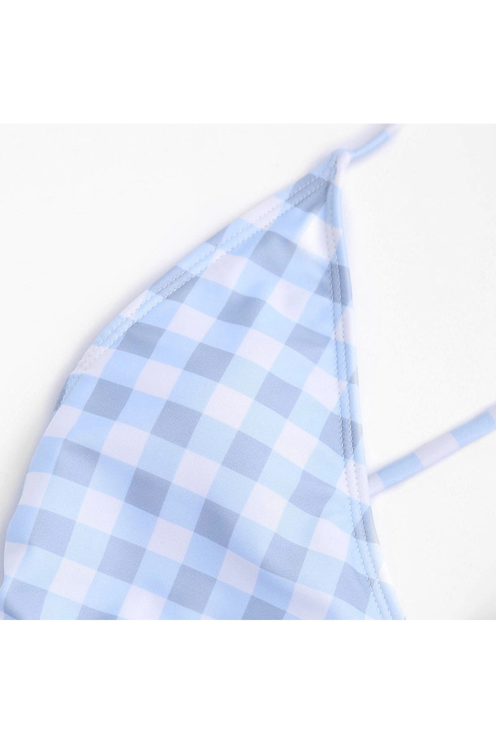 Iyasson Sexy Latticed Printing Back Cross One-piece Swimsuit