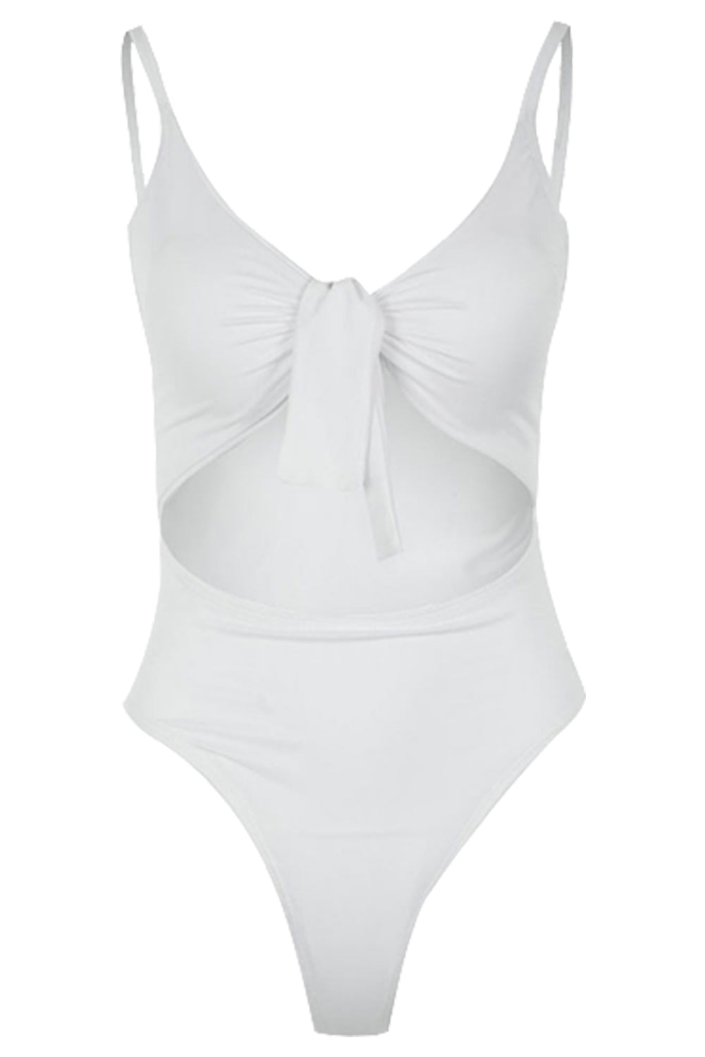 Iyasson Sexy Tummy Control Hollow Out One-piece swimsuit