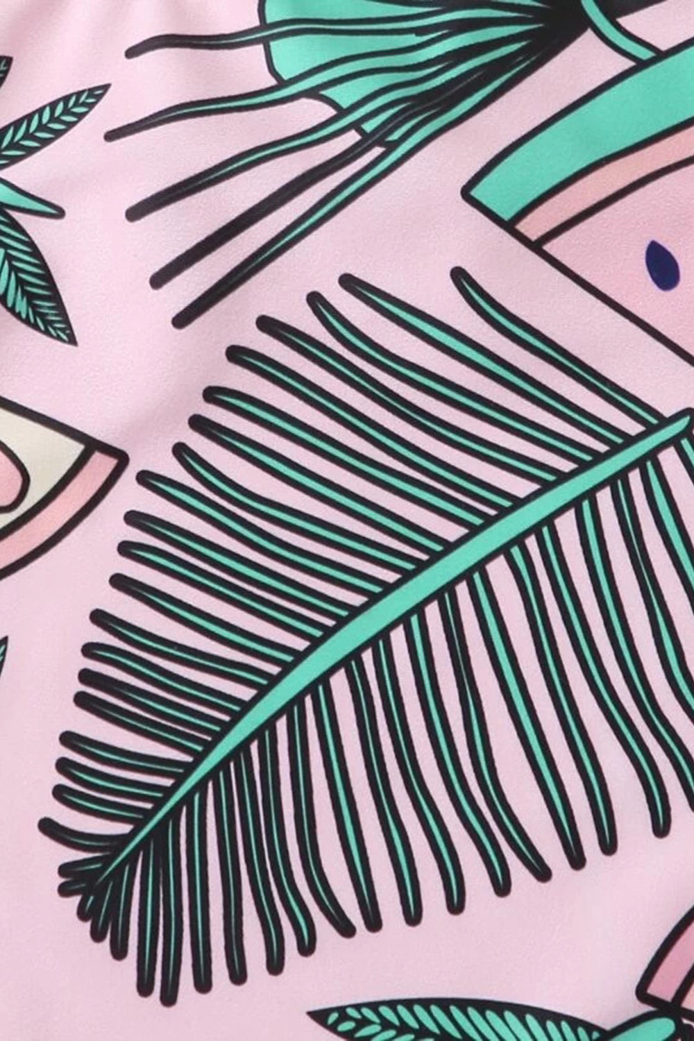 Toddler Girls Tropical & Fruit One Piece Swimsuit