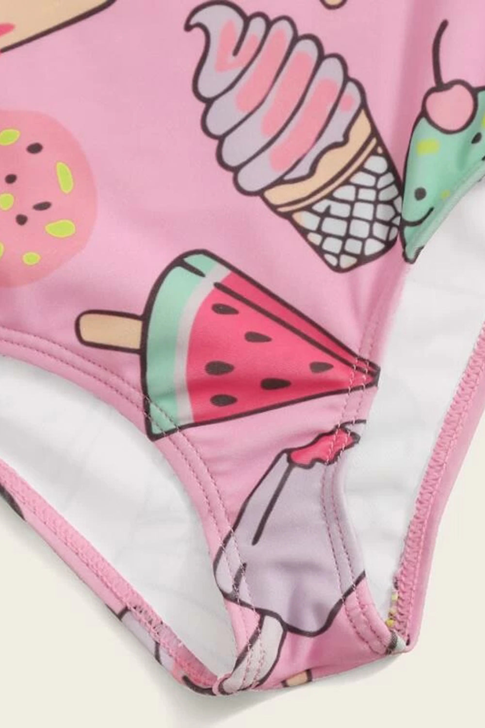 Toddler Girls Cartoon Graphic One Piece Swimwear