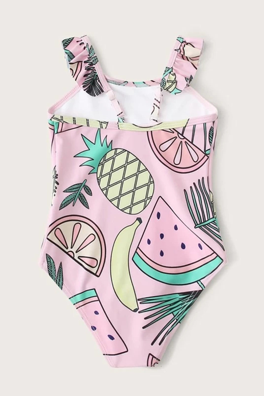 Toddler Girls Tropical & Fruit One Piece Swimsuit