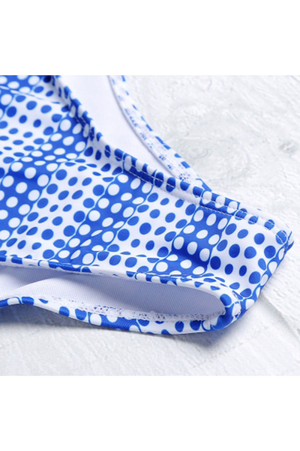 Plunge Neck Criss-cross Padded Ruffle Floral Print High Waist Women Bikini Set