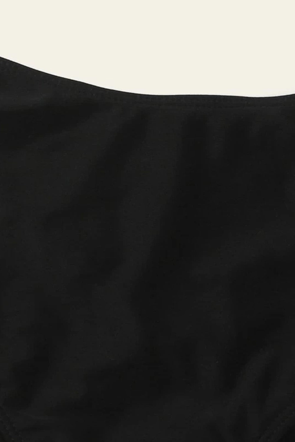 Lace-up Detail Tie Side Bikini Swimsuit