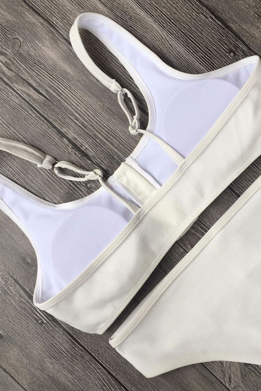 SPORT RIBBED BIKINI SWIMSUIT